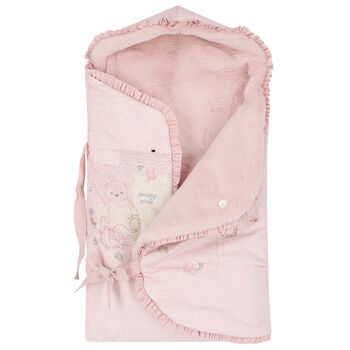 Baby Girls Pale Pink Cotton Nest